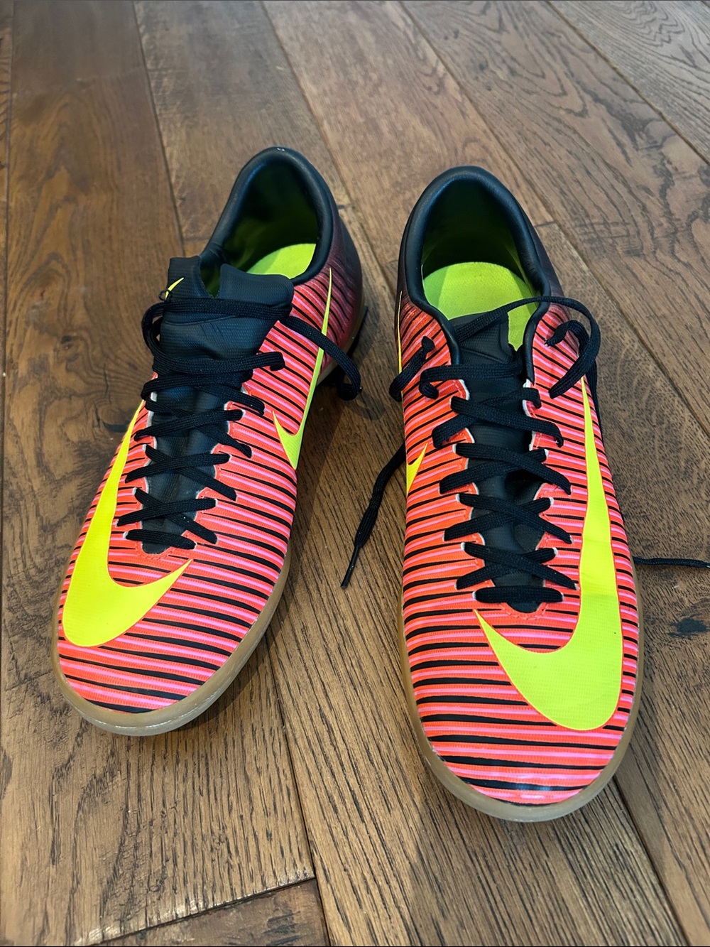 🔥 Nike Mercurial Vapor XI IC - High-Visibility Sunset Futsal Pro 🔥 Sizs 7.5